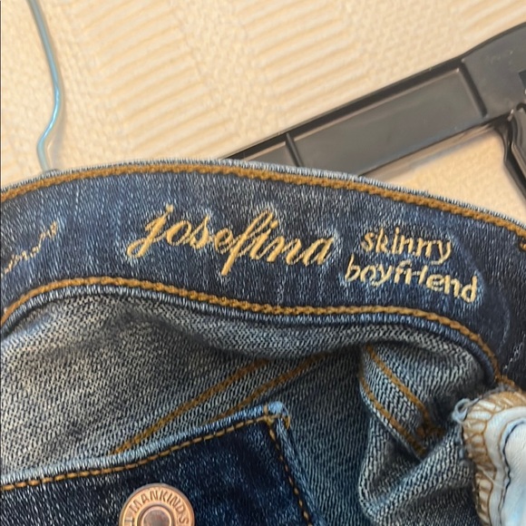 7 For All Mankind Josefina Skinny Boyfriend Size 24 - Picture 7 of 7